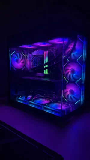 بي سي جيمنج قوي بدون كرت شاشاة، مواصفات قوية 32 DDR5