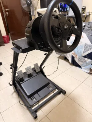 Logitech Thrustmaster T300 steering wheel+Dshot stand-PC/PS5/PS4 عجلة قيادة ثرست ماستر مع ستاند