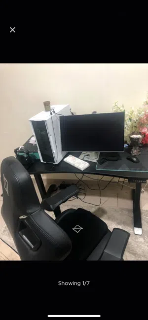 Asus rog 5080 full set up monitor Samsung 360 hzz 2 k Razer mouse Astro headphones and haydroli tabl