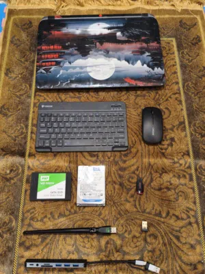 Hp i5 128ssd,1tb hdd 8gb ram with gifts