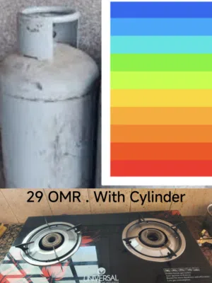 Gas cylinder and Glass stove burner