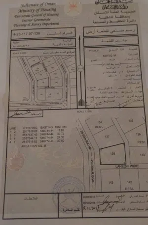 أرض سكنية كونر نزوى المضيبي  جاهزة للبناء7
