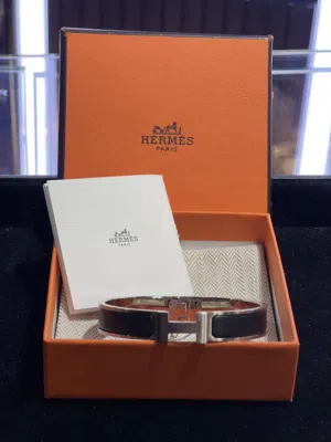 Authentic Hermès Clic H Bracelet GM  Excellent Condition  Full Set