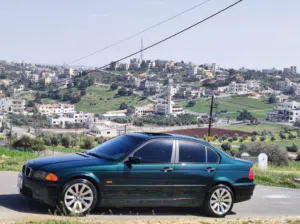 سياره BMW E46 موديل 2000 ماتور  1900 شبابيك كراسي