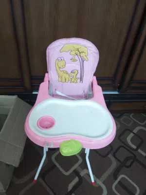 كرسي طعام للاطفال سبه جديد