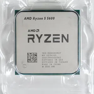 amd rayzen 5 5600 جديد مع مروحة