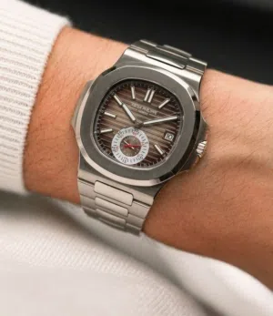 Patek Philippe Nautilus Stainless Steel Luxury Watch – Brown Dial