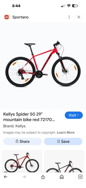 Brand Bicycle with the accessories