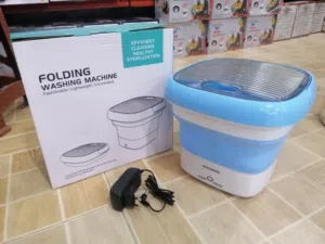 غسالة ملابس قابلة للطي