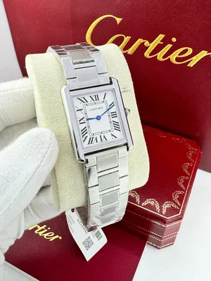 Cartier . Analog Quartz . Metallic . New1