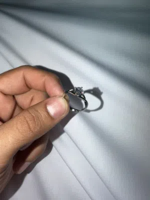 خاتم فضه 925