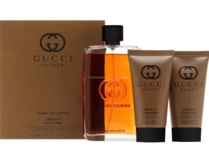 مجموعة شامبو جيلتي أبسولوت ايديشن للرجال من جوتشي (عبوة من 3 قطع) CUCCI GUILTY Travel Set