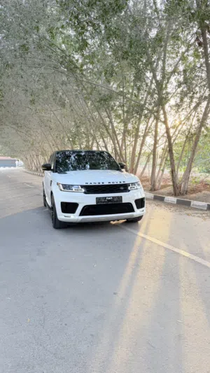 رنج روفر سبوت 2020 بحاله الوكاله ابيض من وداخل ابيض فول مواصفات قابليه التمويل بدون دفعة مقدمه