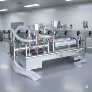 ماكينة تعبئة سوائل نصف اوتوماتيك لغاية 1 لتر