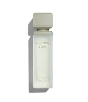 عطر عساف مورنينق قيرل 100 مل – رائحة نظافة فخمة (بدون كرتون) أصلي وغير مستخدم الا بخة واحده فقط