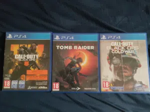 للبيع 3 ألعاب PS4 بحالة ممتازة - أصلية