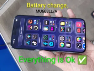 Iphone 15 pro max..Batary Change it..