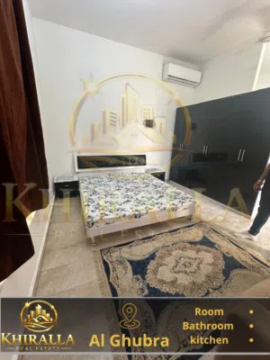 Studio for rent in Al ghubra near avenues mall