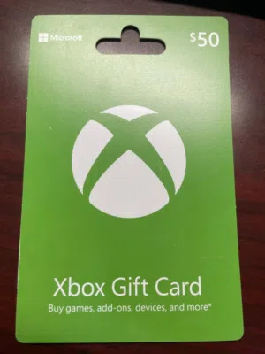 بطاقه شحن اكس بوكس