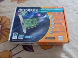 كرت دي في بي dvb hd aver media معه مداخل فيديو