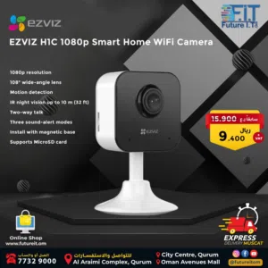 EZVIZ by Hikvision  1080p Wireless Smart Home Camera  Night Vision  Motion Detection  Sound Aler