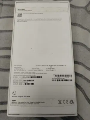IPHONE 16 PLUS 256 GB SAME LIKE NEW