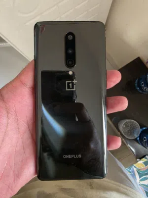 Used OnePlus 8 5G Smartphone, 8GB RAM, 256GB Storage, Black - Good Condition