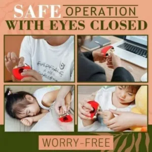 تلميع الأظافر، وتجمع بقايا الأظافر تلقائيًا حجم صغير ، سهل الحمل.