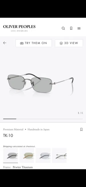 Brand oliver people tk-10