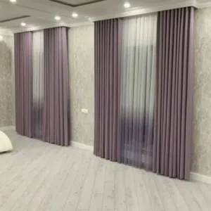ستائر ويفي جدة ستائر كهربائية ستائر فندقية بالريموت ستائر أمريكي   Wave curtains Jeddah