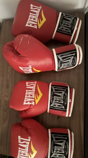 زوجين من كفوف ملاكمة من ماركةEVERLAST