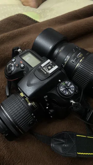 نيكون D7100 مع عدستين عدسة كانون و الثاني Tamron