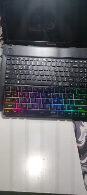 كيبورد MageGee TS91 فيه 18 تقنية مستعمله بس اسبوع مع الكرتونة.