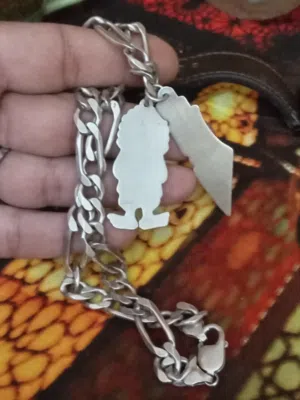 سنسال فضه وزن 70 جرام خاتم فضه وزن 20 جرام