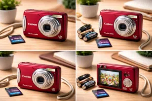 كاميرا Canon PowerShot A480 بحالة ممتازة للبيع