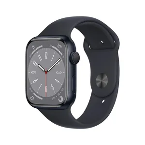 ساعة أبل الذكية Apple Watch Series 8 GPS - 45mm Midnight