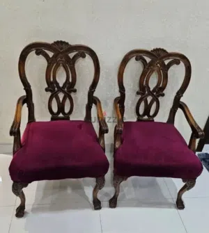 wooden armchairs high-quality (comfortable seat)