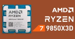 اقوى معالج العاب بالعالم  Ryzen 7 9850x3d + Asus Strix X870-A