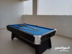 بلياردو خشب 8 قدم مميزة وبسعر حرق وجديد بالكرتونه اذا مش نخب ترجع