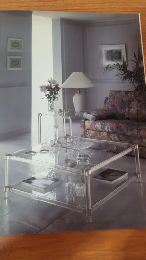 luxury vintage coffee table
