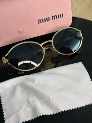 Luxury Women’s Sunglasses Miu Miu Elegant Design with Original Case