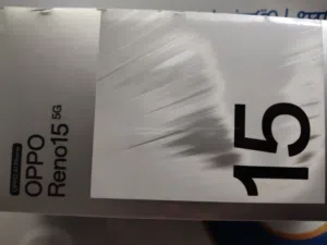 اوبو رينو 15 5جي للبيع بسعر كويس جدا مساحه 512 رام 12جي بي  لون ازرق لامع  لسه داخل البوكس