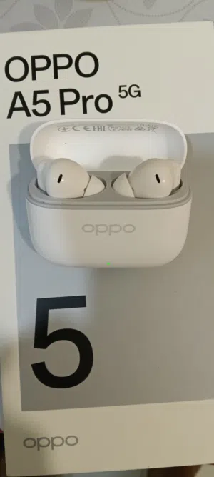 OPPO A5 PRO 5G WITH ORIGINAL HANDFREE HEADSET