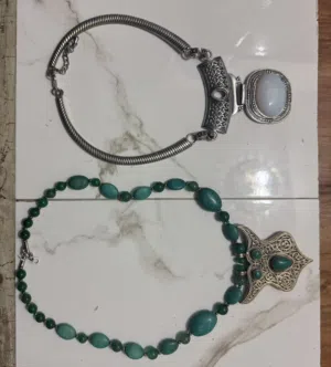 اكسسوارات نسائى مع احجار عقيق شى فجامه السعر حسب القطعه