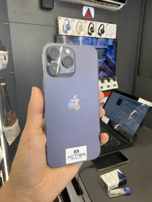 iPhone 14 Pro Max 256gb./////شرق اوسط بطارية 84 بحالة الوكالة مستخدم جميع قطعو اصليه