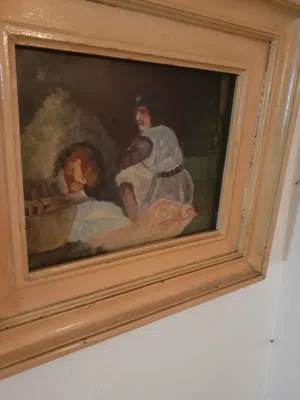 لوحة فنية مرسومة