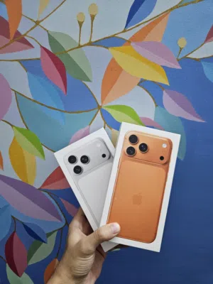 iPhone 17 Pro Max 256GB جديد مسكر بالكرتونة بكفالة لمدة سنة كاملة من شركة Apple