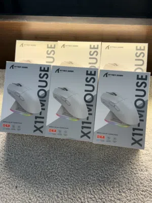 ماوس أتاك شارك x11 بلوتوث + وايرليس Attack shark x11 Bluetooth and wireless