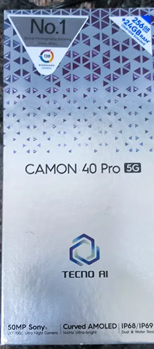 TECNO AI CAMON 40 PRO 5G