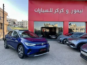 VW ID.4 CROZZ PRO 2024 PIANO BLACK zero اعلى اضافات مع بروجكتر